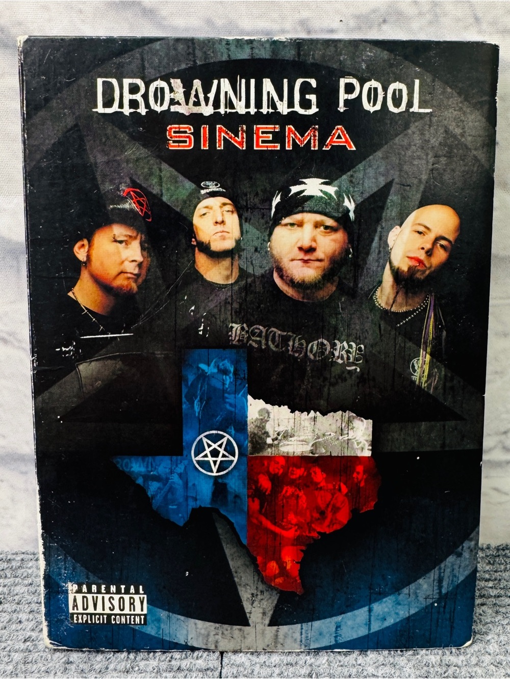 Drowning Pool Sinema 2002 DVD CIB With Poster Tested